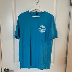 NWOT Tasty’s Burgers tee shirt, size L